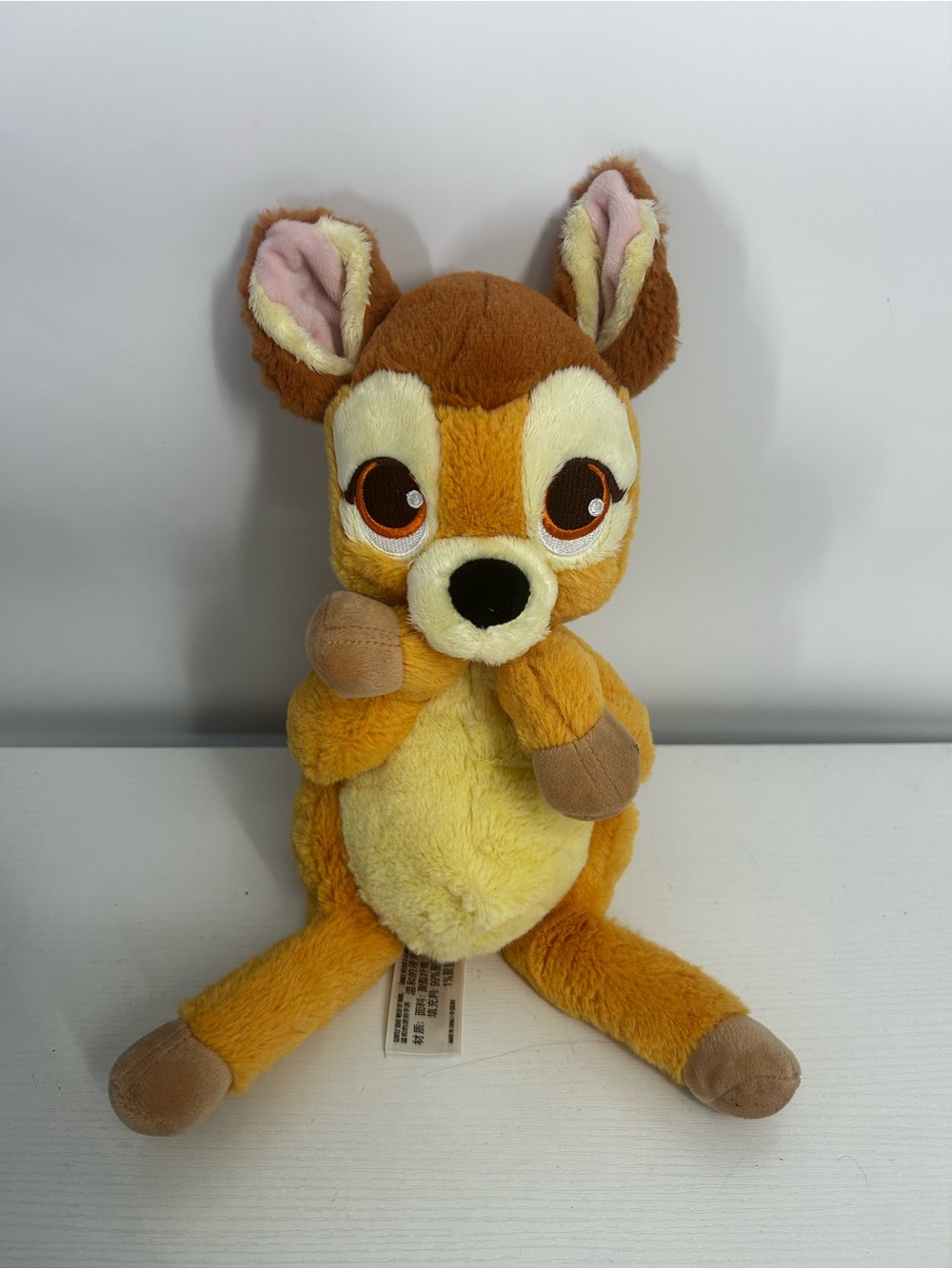 Disney Parks Exclusive Sitting Baby Bambi Plush Stuffed 12" Fawn, Deer